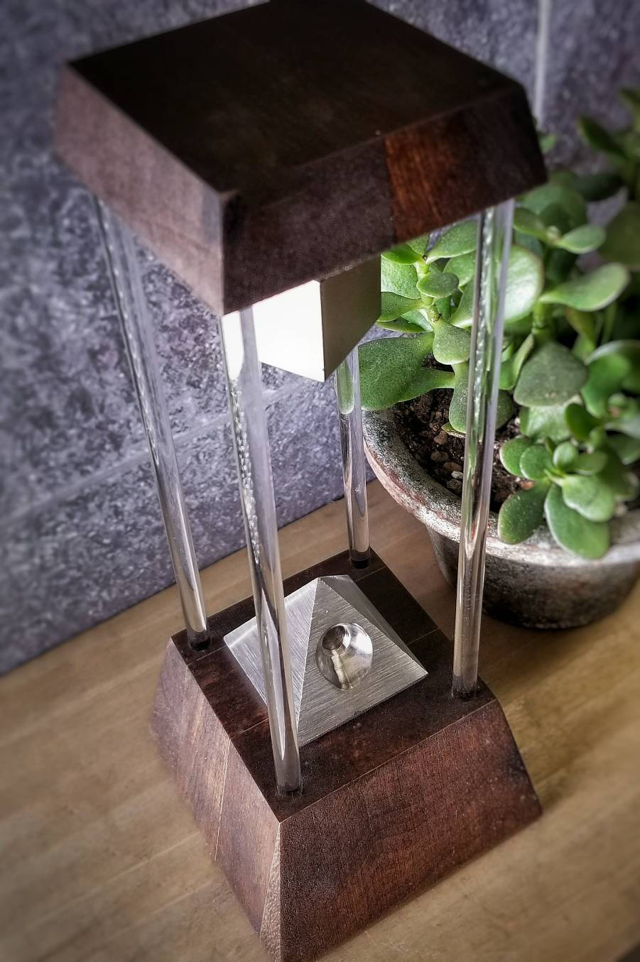 "The King's Chamber" - A Pyramid Maglev Floating a Unique Cylindrical Magnet