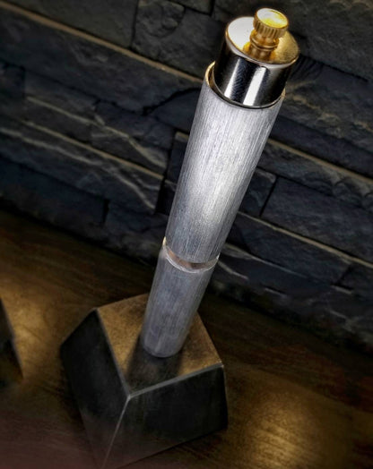 Saturn Magnetic Levitation Sculpture – 6.5×9.5mm Bismuth Diamagnetic Maglev Kinetic Art