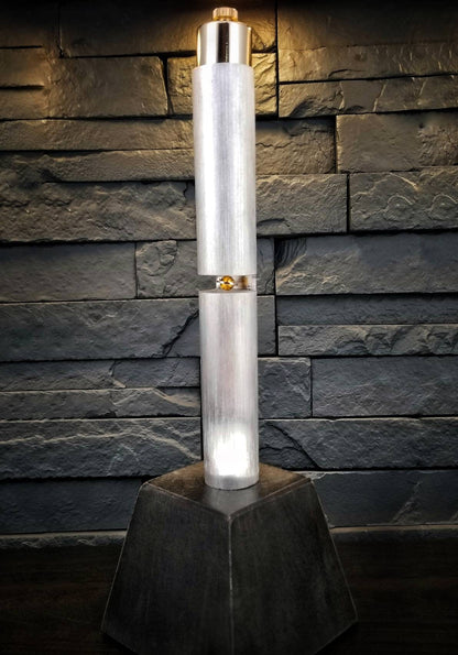 Saturn Magnetic Levitation Sculpture – 6.5×9.5mm Bismuth Diamagnetic Maglev Kinetic Art