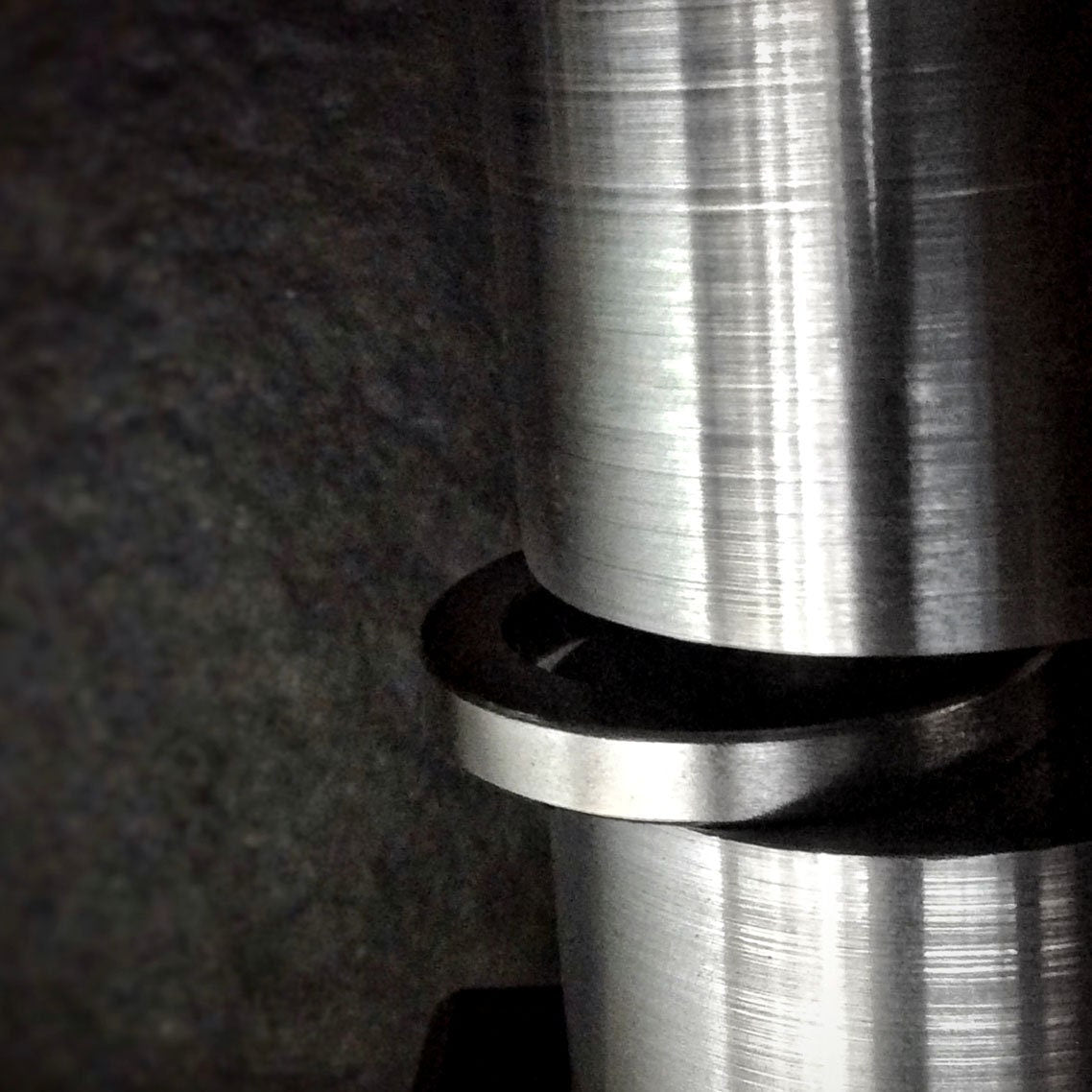 Bismuth Maglev, Levitation of Large Ring Magnet, Unique Desk Decor Gift for Scientist