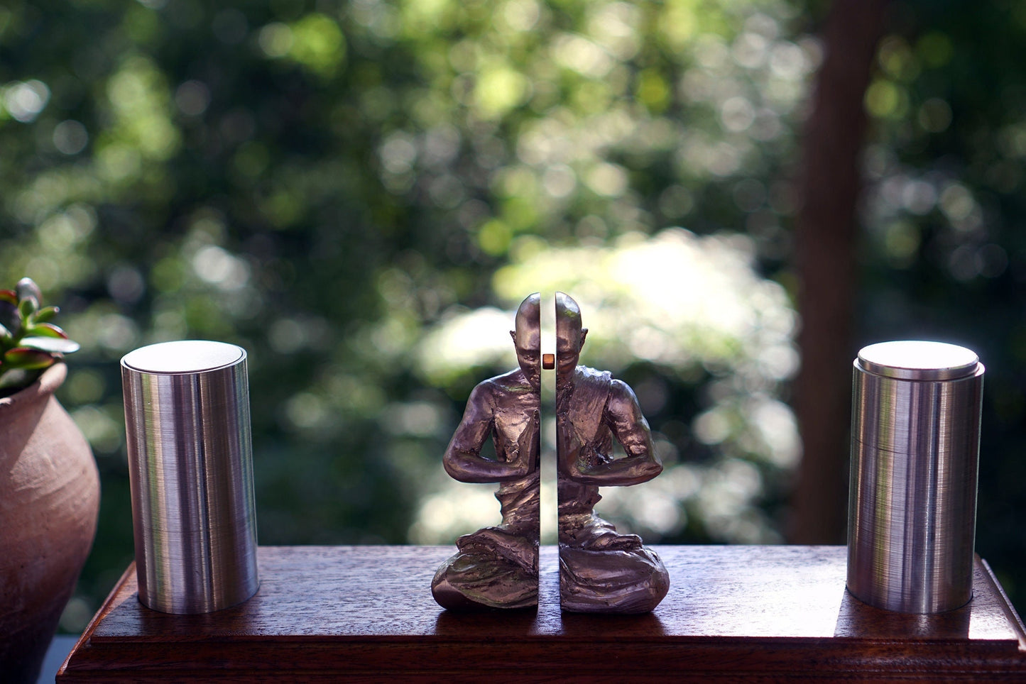 "The Space Between" Levitation Physics Sculpture, Bismuth Diamagnetic Kinetic Maglev, Meditation Altar Statue Art, Unique Zen Room Decor