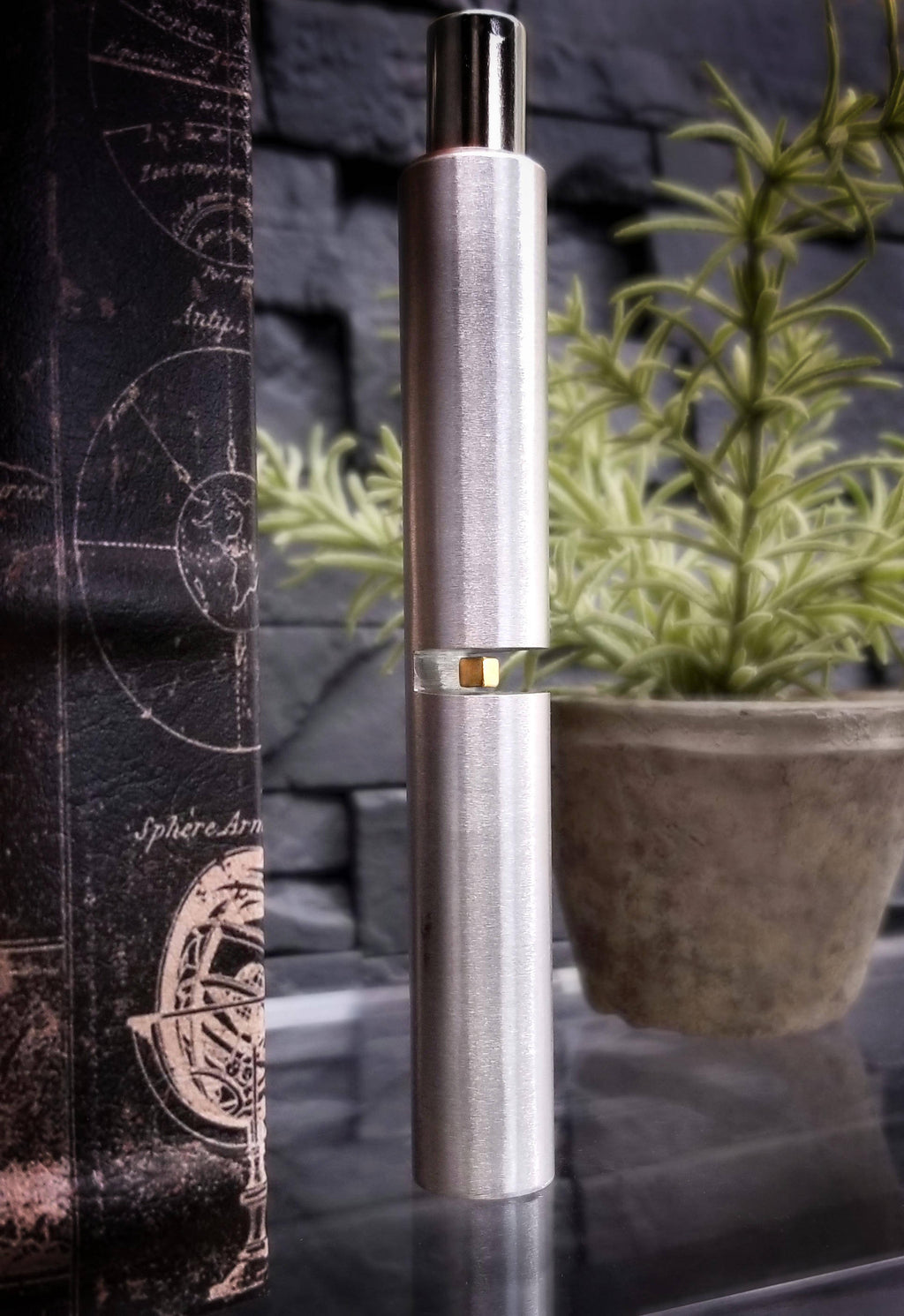 Kinetic Science Sculpture - Bismuth Maglev Anti-Gravity Rod - Unique Geek Gadget
