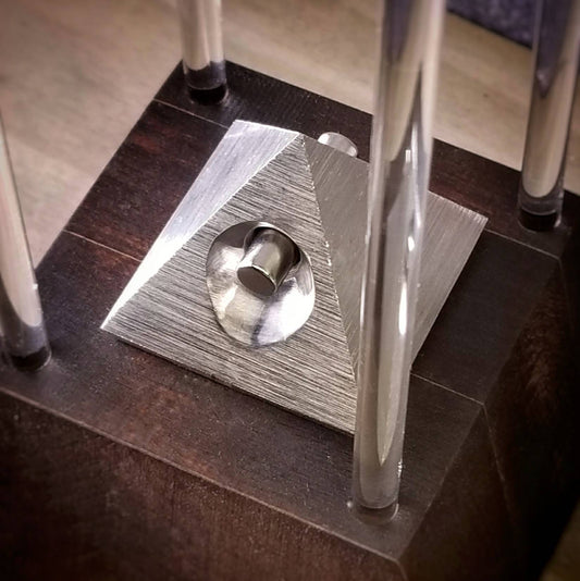 "The King's Chamber" - A Pyramid Maglev Floating a Unique Cylindrical Magnet