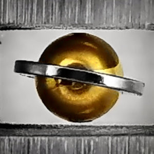 Levitating Saturn - Magnetic Levitation Kinetic Sculpture -  - Diamagnetic Bismuth Maglev